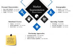 Market segmentation business markets powerpoint show
