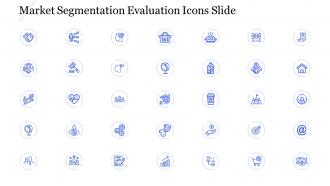Market segmentation evaluation market segmentation evaluation icons slide ppt guidelines