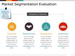 Market Segmentation Evaluation Ppt Inspiration