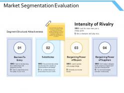 Market Segmentation Evaluation Substitutes Ppt Powerpoint Presentation Professional