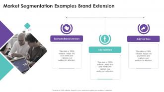 Market Segmentation Examples Brand Extension In Powerpoint And Google Slides Cpb