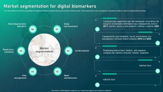 Market Segmentation For Digital Biomarkers Biomedical Informatics