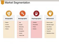 Market segmentation good ppt example