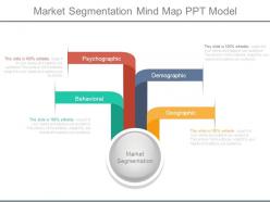 Market segmentation mind map ppt model