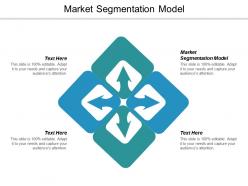 Market segmentation model ppt powerpoint presentation icon demonstration cpb