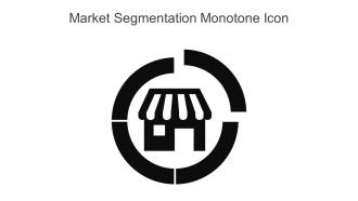 Market Segmentation Monotone Icon In Powerpoint Pptx Png And Editable Eps Format
