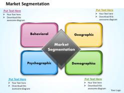 Market segmentation powerpoint presentation slide template