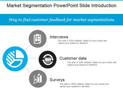 Market segmentation powerpoint slide introduction