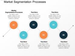 Market segmentation processes ppt powerpoint presentation outline graphics design cpb