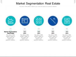 Market segmentation real estate ppt powerpoint presentation layouts templates cpb