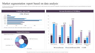 Market Segmentation Report Based On Data Analysis Guide For Implementing Market Intelligence