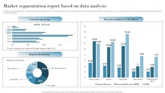 Market Segmentation Report Based On Data Analysis Introduction To Market Intelligence To Develop MKT SS V
