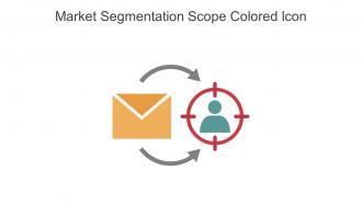 Market Segmentation Scope Colored Icon In Powerpoint Pptx Png And Editable Eps Format