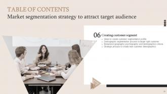 Market Segmentation Strategy To Attract Target Audience Powerpoint Presentation Slides MKT CD V Adaptable Professionally