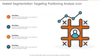Market Segmentation Targeting Positioning Analysis Icon