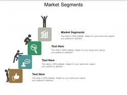 Market segments ppt powerpoint presentation icon layout cpb