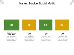 Market service social media ppt powerpoint presentation styles design ideas cpb
