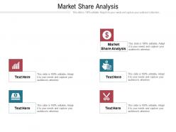 Market share analysis ppt powerpoint presentation ideas graphic tips cpb