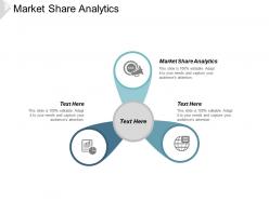 Market share analytics ppt powerpoint presentation portfolio templates cpb