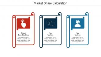 Market share calculation ppt powerpoint presentation infographics summary cpb