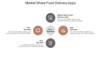 Market share food delivery apps ppt powerpoint presentation file files cpb