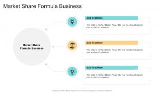 Market Share Formula Business In Powerpoint And Google Slides Cpb