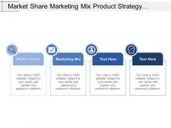 Market share marketing mix product strategy competitor analysis