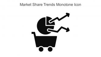 Market Share Trends Monotone Icon In Powerpoint Pptx Png And Editable Eps Format