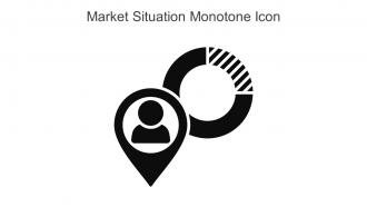 Market Situation Monotone Icon In Powerpoint Pptx Png And Editable Eps Format