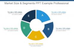 18139075 style division donut 5 piece powerpoint presentation diagram infographic slide