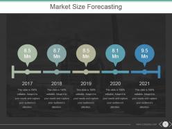 Market Size Forecasting Powerpoint Slide Ideas