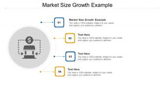 Market size growth example ppt powerpoint presentation outline show cpb