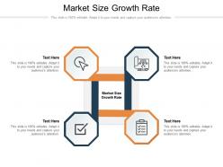Market size growth rate ppt powerpoint presentation gallery background images cpb