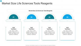 Market Size Life Sciences Tools Reagents In Powerpoint And Google Slides Cpb