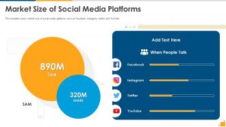 Market size of social media platforms ppt pictures design ideas