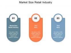 Market size retail industry ppt powerpoint presentation visual aids outline cpb