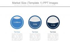 Market Size Template1 Ppt Images