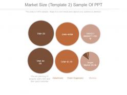 Market size template 2 sample of ppt