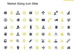 Market sizing icon slide management k183 ppt powerpoint presentation icon topics
