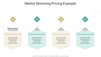 Market Skimming Pricing Example In Powerpoint And Google Slides Cpb