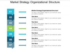 Market strategy organizational structure ppt powerpoint presentation portfolio cpb