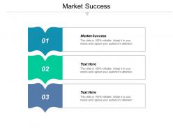 Market success ppt powerpoint presentation icon portrait cpb