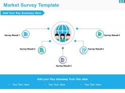 Market survey template ppt background images