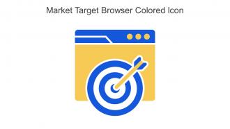 Market Target Browser Colored Icon In Powerpoint Pptx Png And Editable Eps Format
