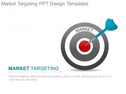 Market targeting ppt design templates