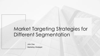 Market Targeting Strategies For Different Segmentation PPT Slides AT