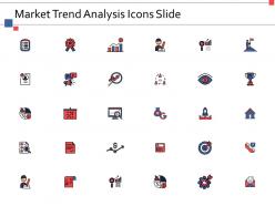 Market trend analysis icons slide ppt powerpoint presentation icon gridlines