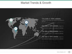Market trends and growth powerpoint slide inspiration