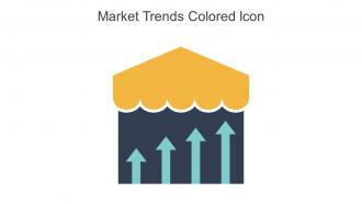 Market Trends Colored Icon In Powerpoint Pptx Png And Editable Eps Format