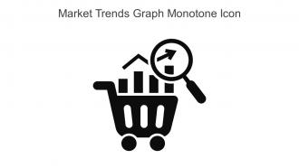 Market Trends Graph Monotone Icon In Powerpoint Pptx Png And Editable Eps Format